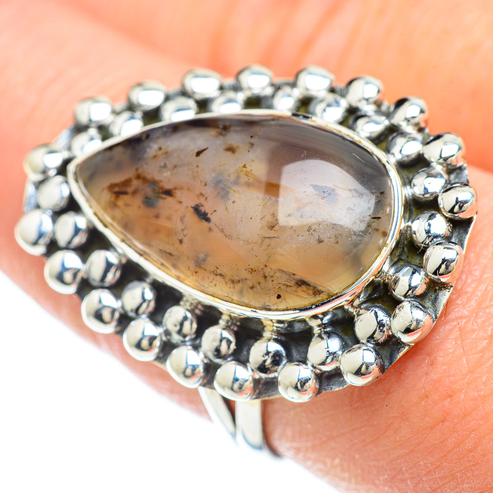 Montana Agate Rings handcrafted by Anasilvercos - RING50904