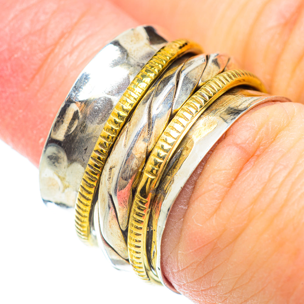Meditation Spinner Rings handcrafted by Anasilvercos - RING51001