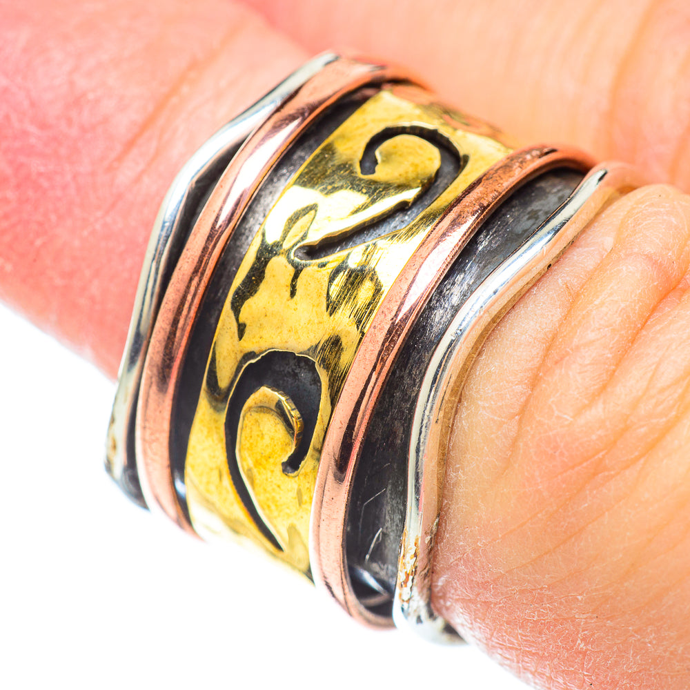 Meditation Spinner Rings handcrafted by Anasilvercos - RING51021
