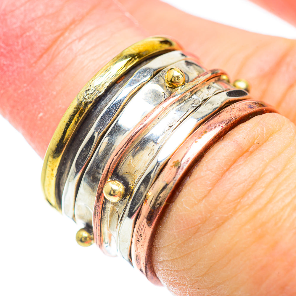 Meditation Spinner Rings handcrafted by Anasilvercos - RING51038