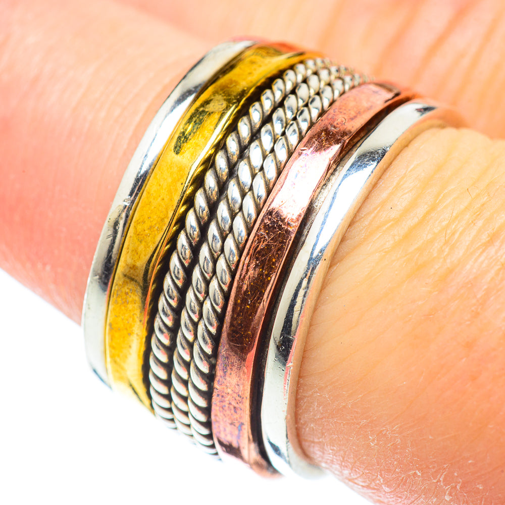 Meditation Spinner Rings handcrafted by Anasilvercos - RING51080