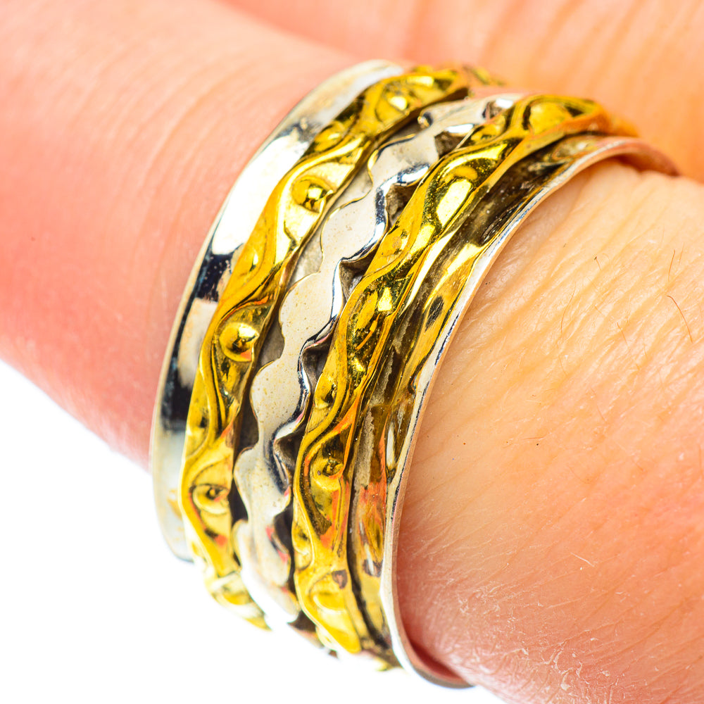 Meditation Spinner Rings handcrafted by Anasilvercos - RING51106