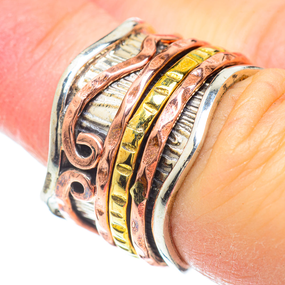 Meditation Spinner Rings handcrafted by Anasilvercos - RING51131