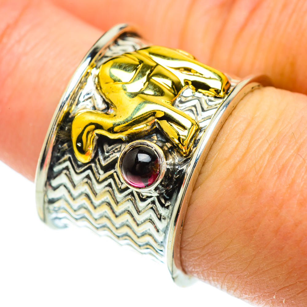 Garnet Rings handcrafted by Anasilvercos - RING51521