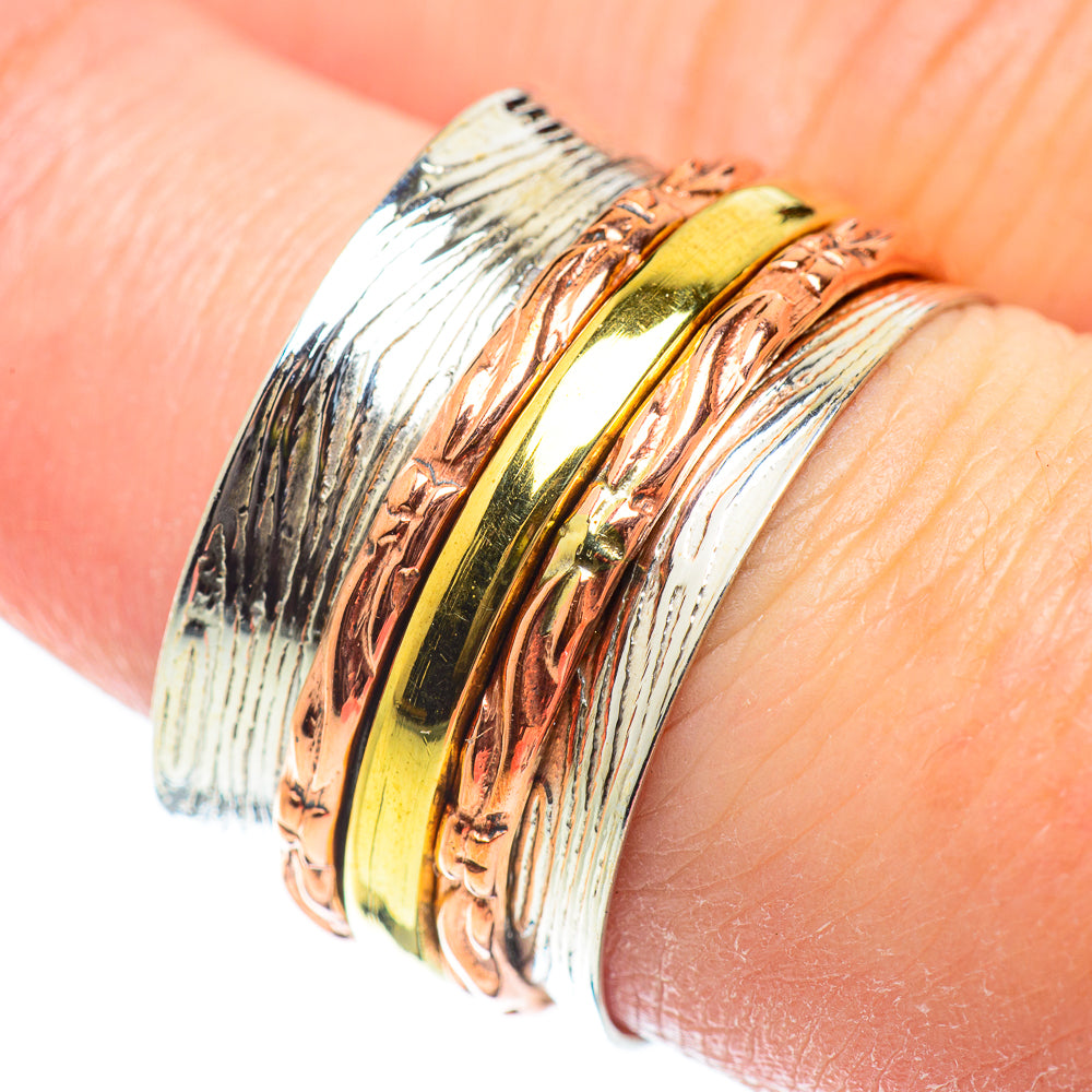 Meditation Spinner Rings handcrafted by Anasilvercos - RING51885