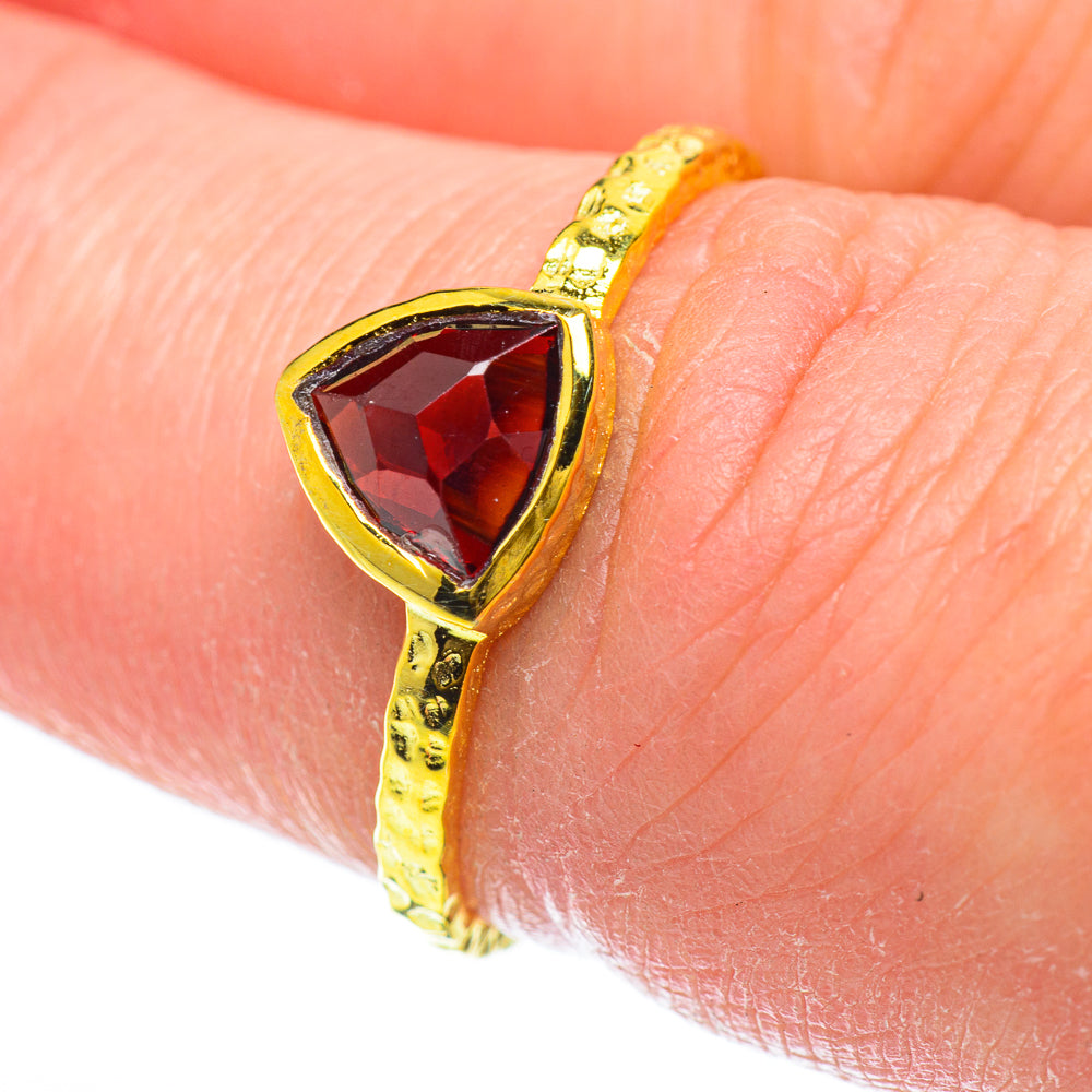 Garnet Rings handcrafted by Anasilvercos - RING51938