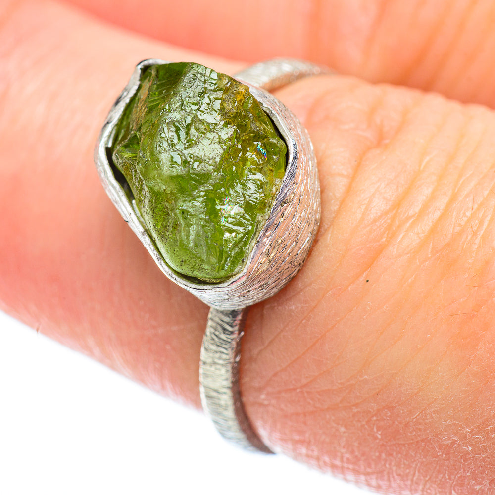 Peridot Rings handcrafted by Anasilvercos - RING51982