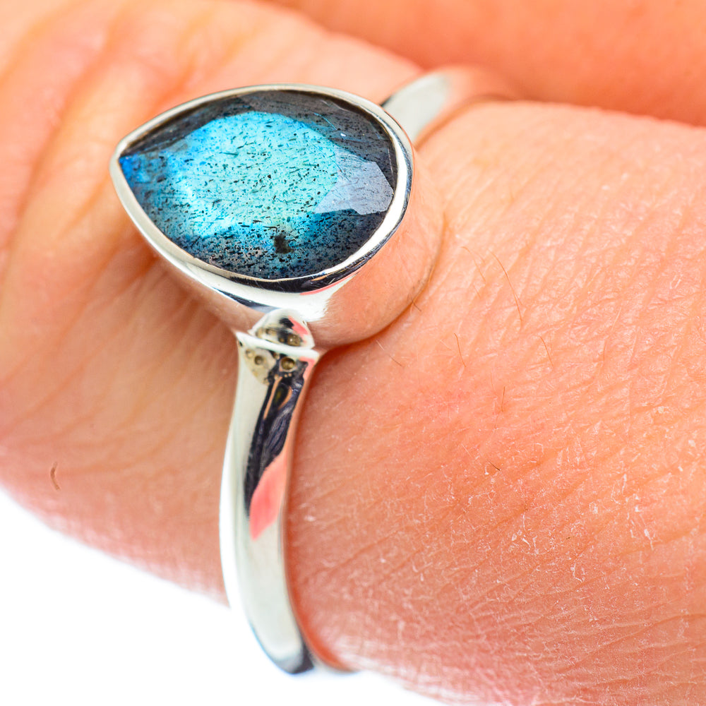 Labradorite Rings handcrafted by Anasilvercos - RING51999