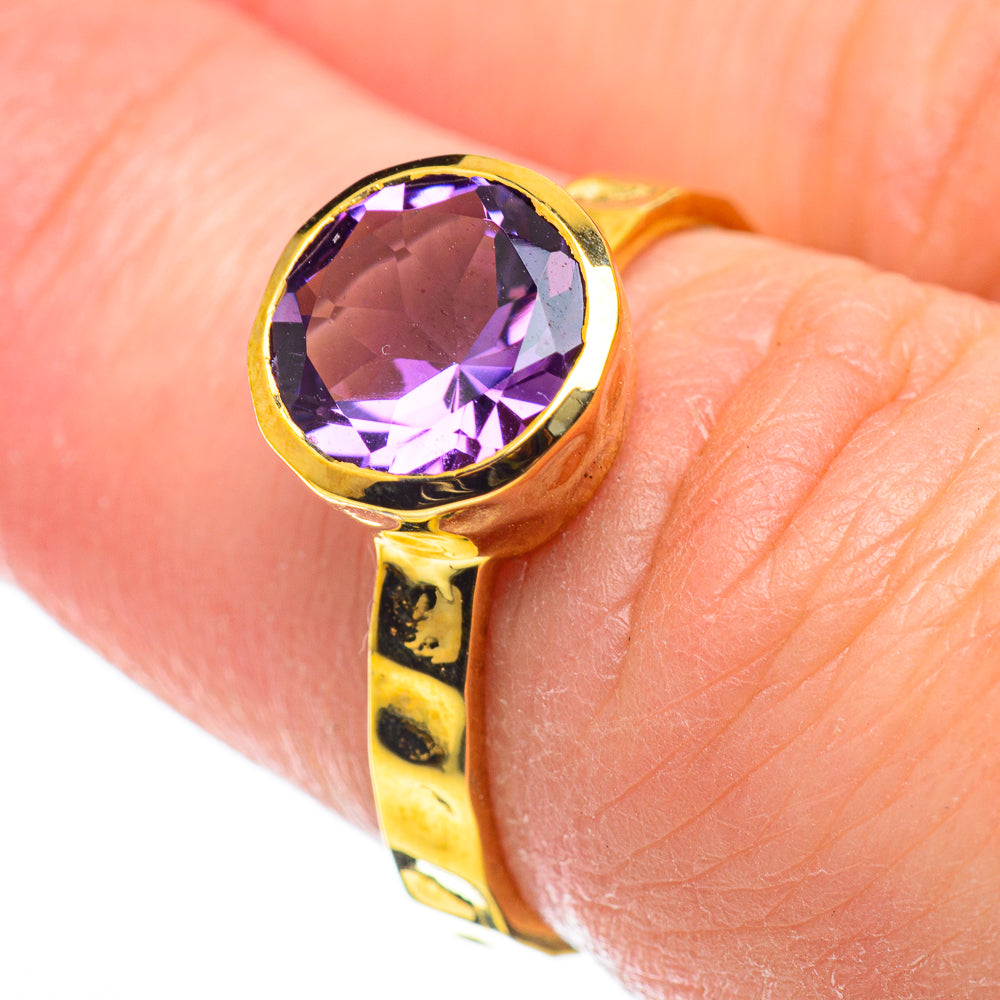 Amethyst Rings handcrafted by Anasilvercos - RING52010