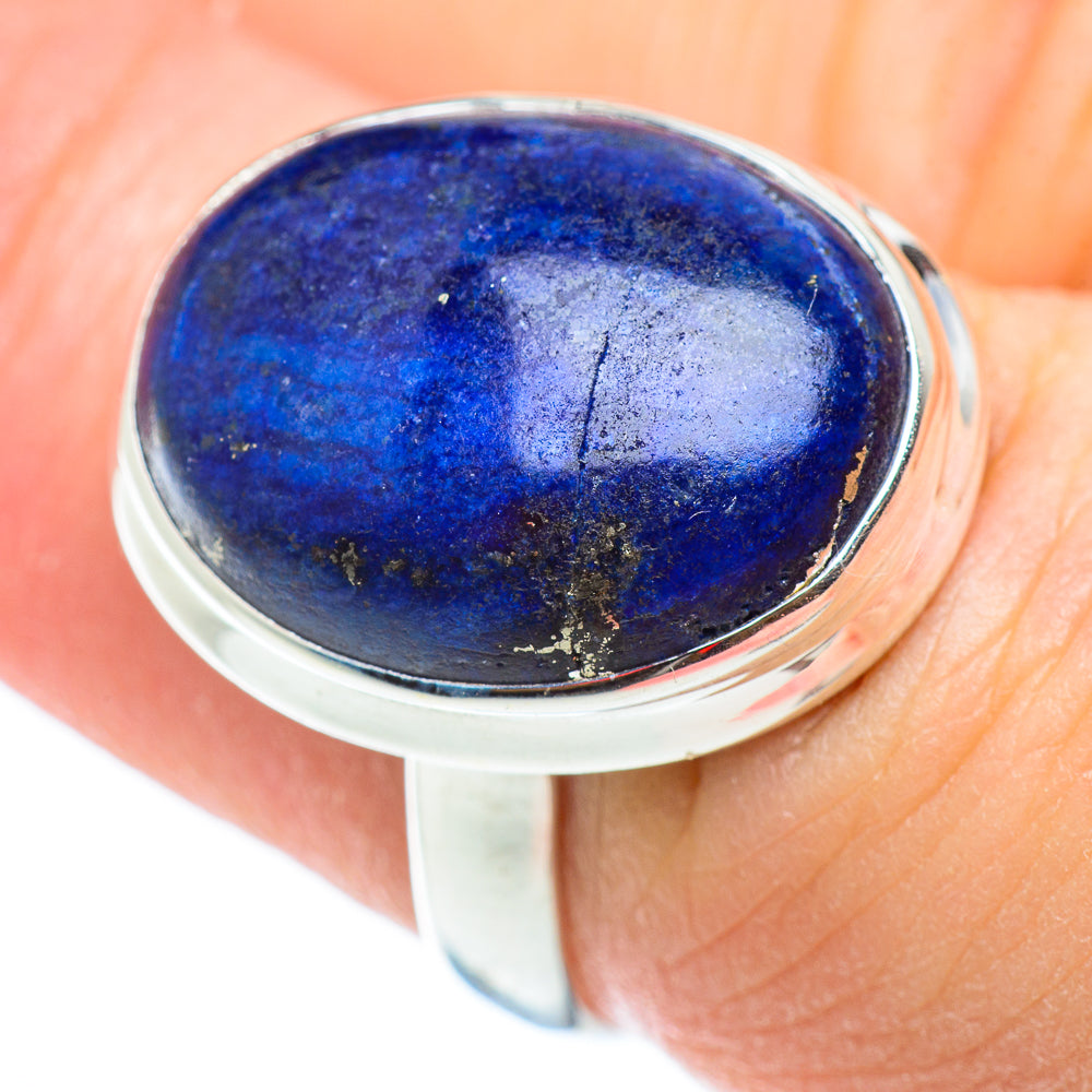 Lapis Lazuli Rings handcrafted by Anasilvercos - RING52181