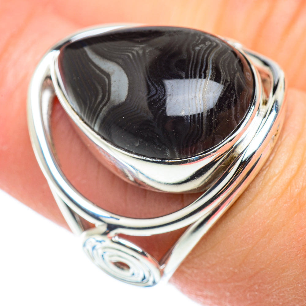 Psilomelane Rings handcrafted by Anasilvercos - RING52288