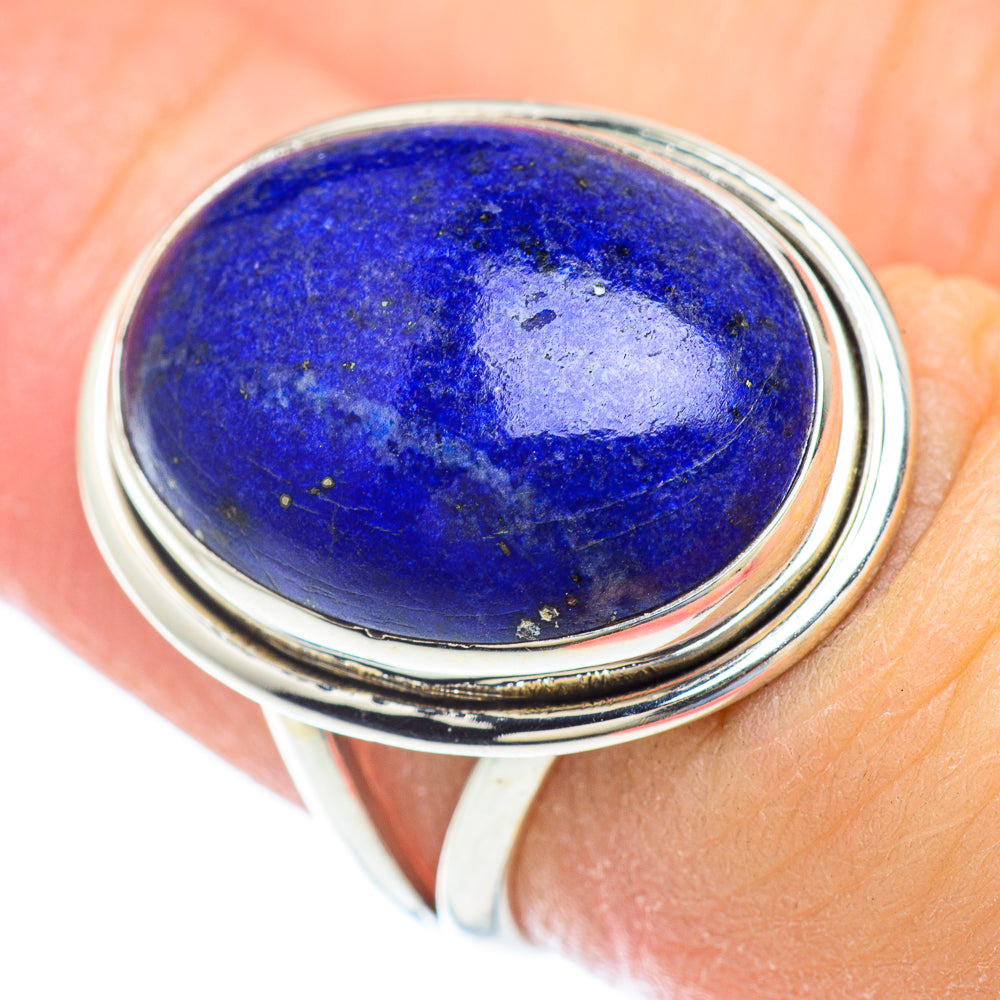 Lapis Lazuli Rings handcrafted by Anasilvercos - RING52631