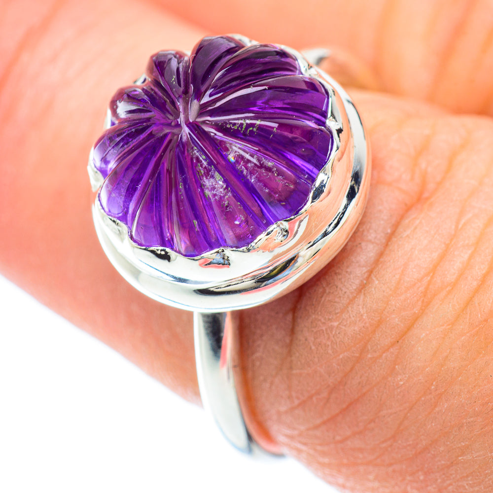 Amethyst Rings handcrafted by Anasilvercos - RING52670