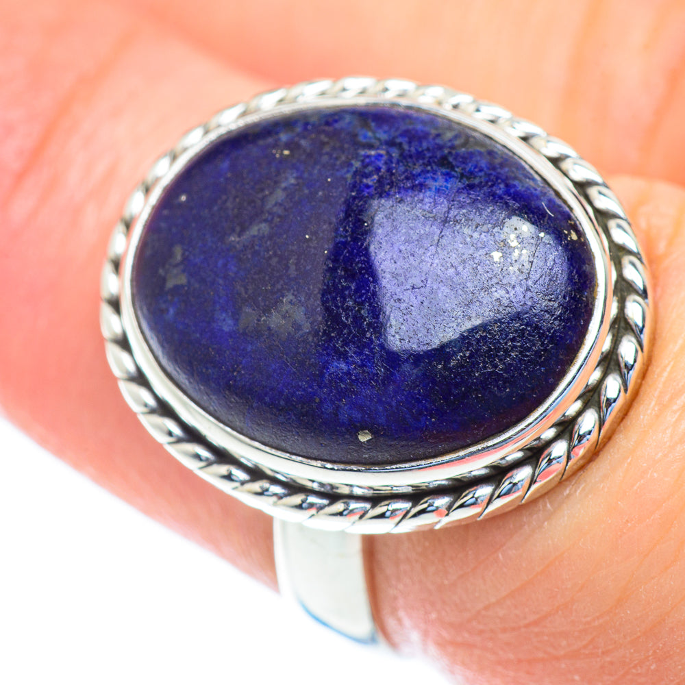 Lapis Lazuli Rings handcrafted by Anasilvercos - RING52704