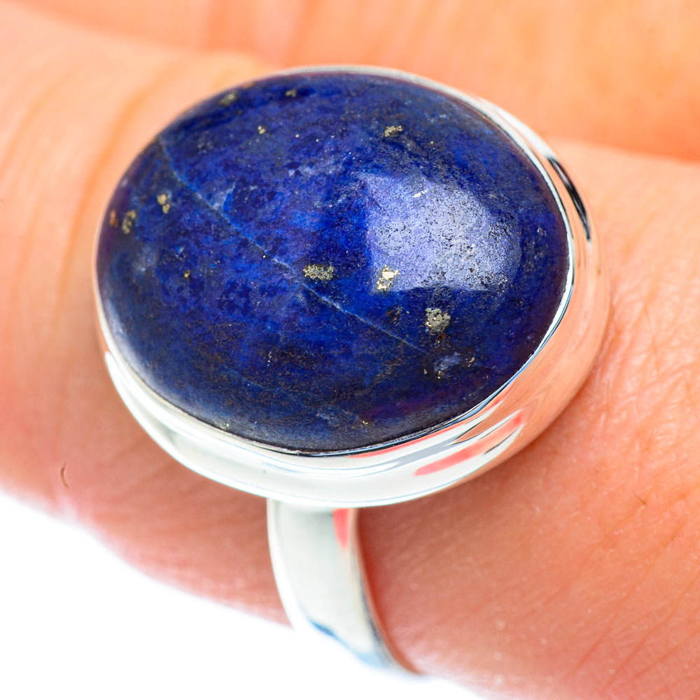 Lapis Lazuli Rings handcrafted by Anasilvercos - RING52739