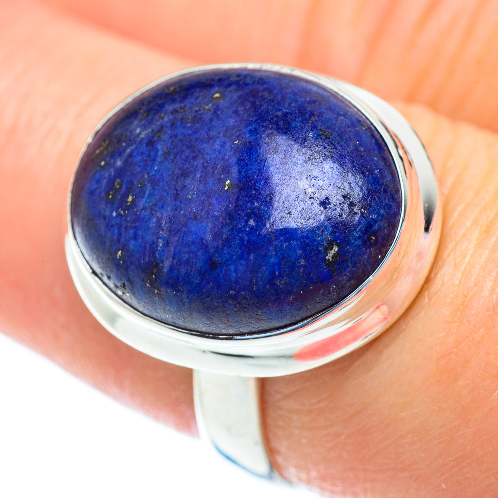 Lapis Lazuli Rings handcrafted by Anasilvercos - RING52833