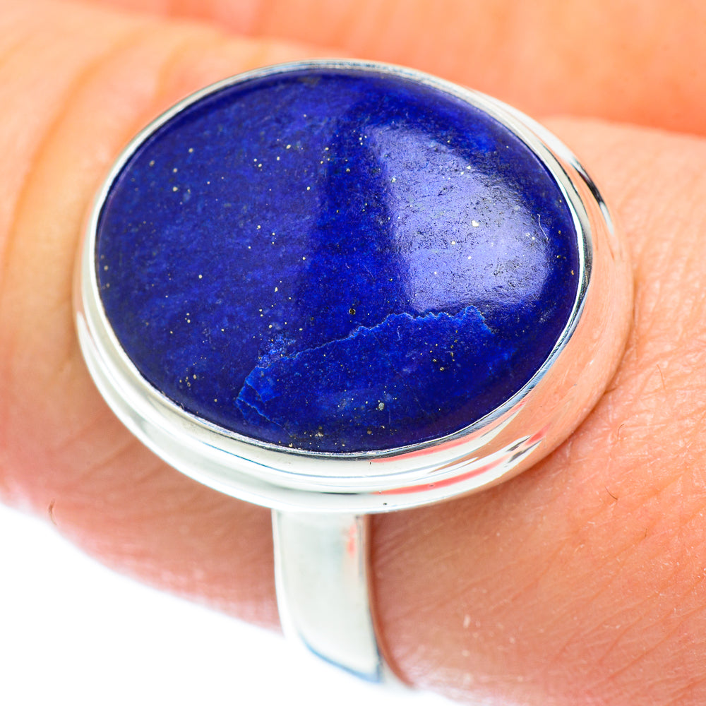 Lapis Lazuli Rings handcrafted by Anasilvercos - RING52864