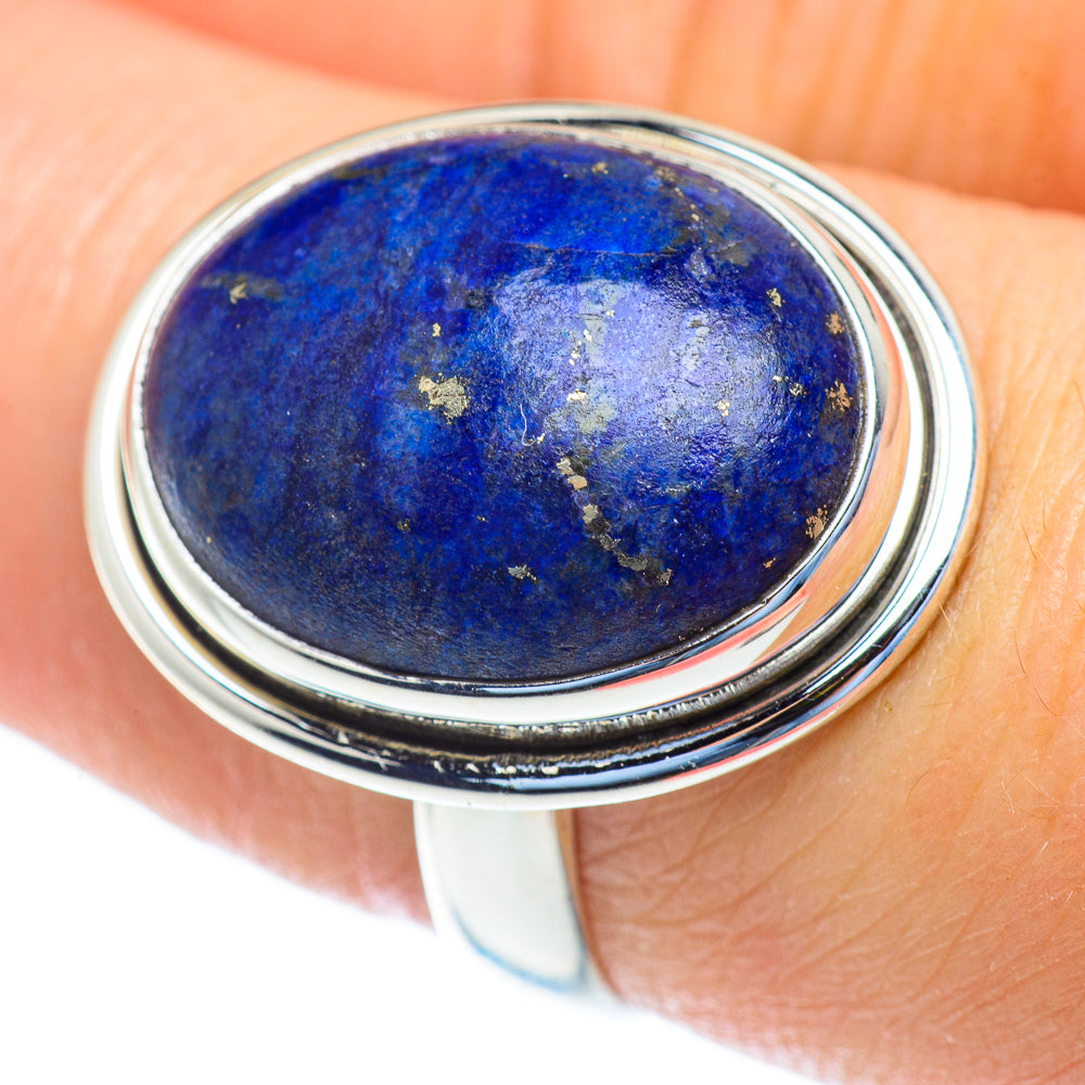 Lapis Lazuli Rings handcrafted by Anasilvercos - RING52886
