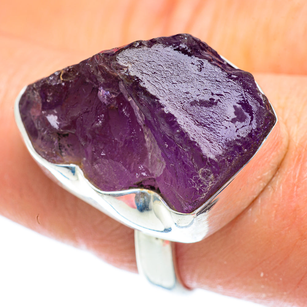Amethyst Rings handcrafted by Anasilvercos - RING52919