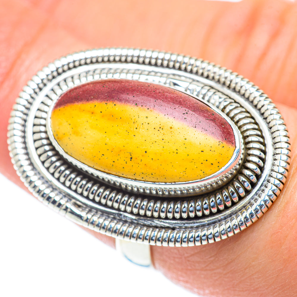 Mookaite Rings handcrafted by Anasilvercos - RING52944