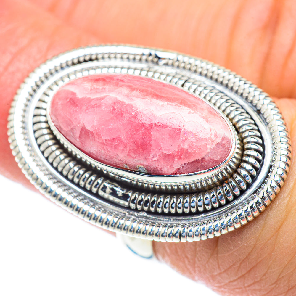 Rhodochrosite Rings handcrafted by Anasilvercos - RING52949