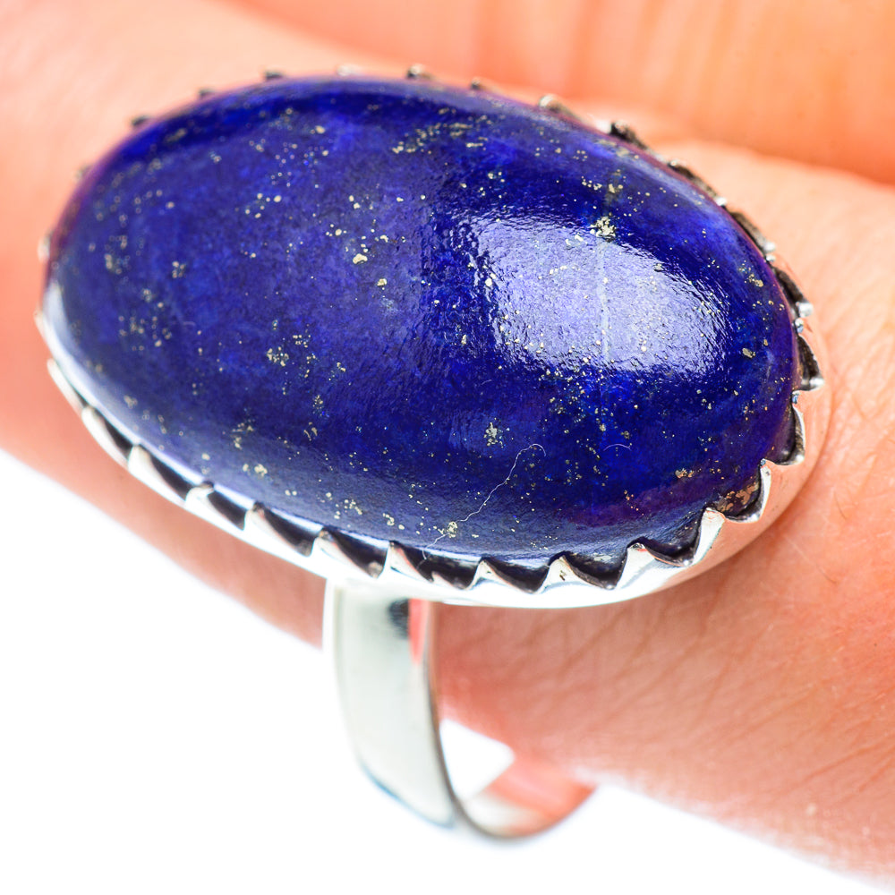 Lapis Lazuli Rings handcrafted by Anasilvercos - RING52967