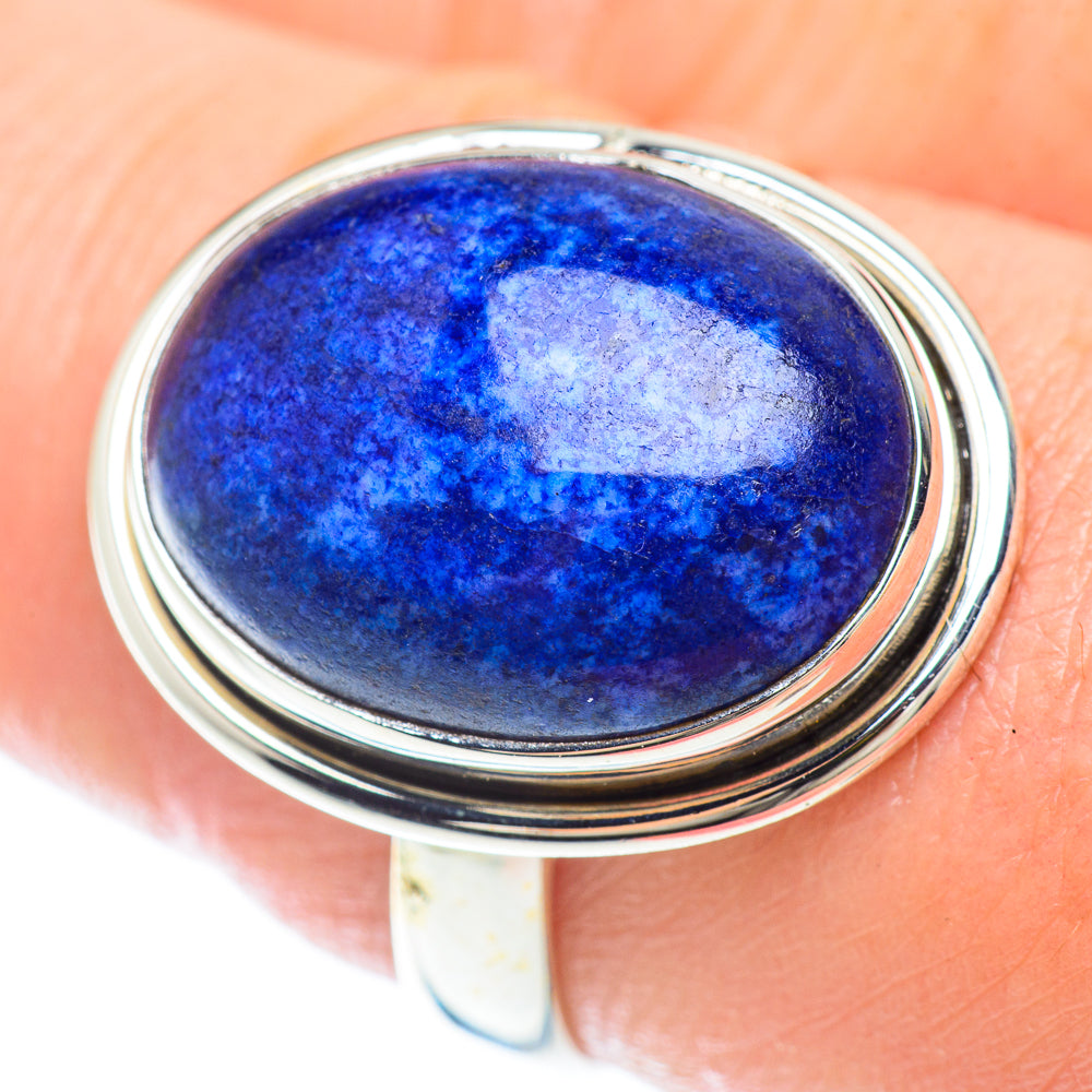 Sodalite Rings handcrafted by Anasilvercos - RING53043
