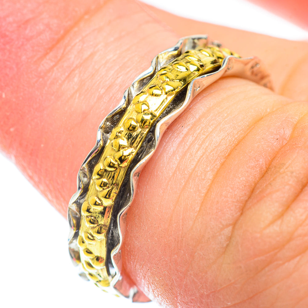 Meditation Spinner Rings handcrafted by Anasilvercos - RING53057