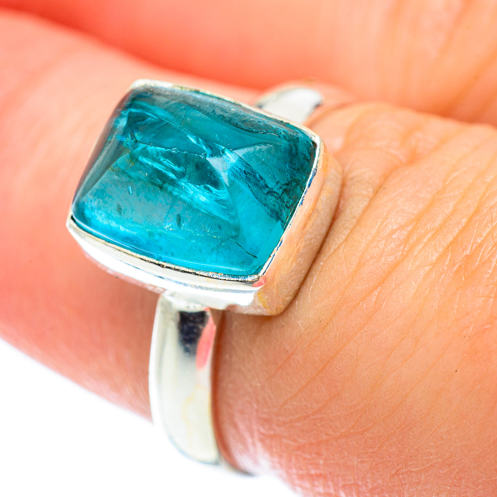 Apatite Rings handcrafted by Anasilvercos - RING53065