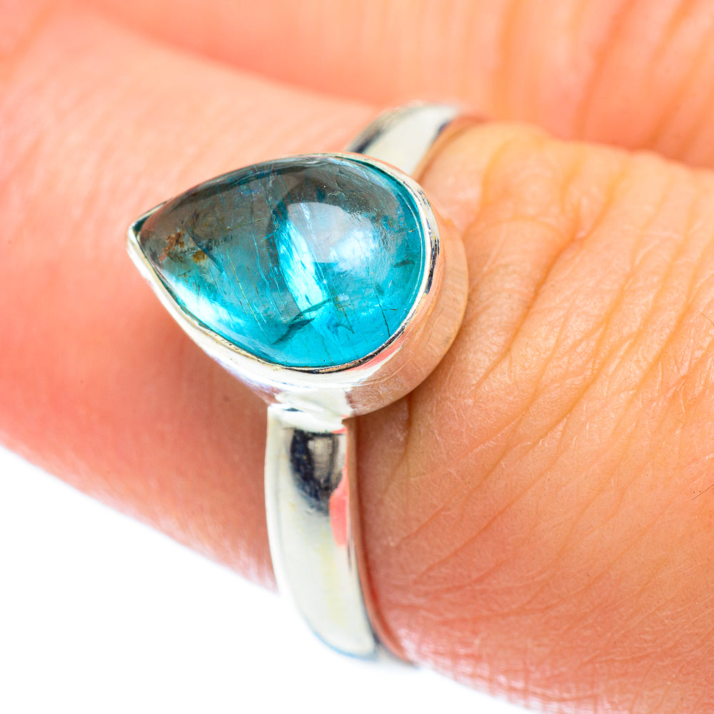 Apatite Rings handcrafted by Anasilvercos - RING53111