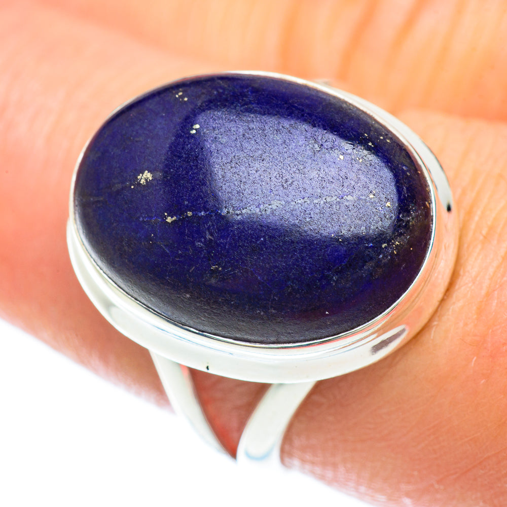 Lapis Lazuli Rings handcrafted by Anasilvercos - RING53161