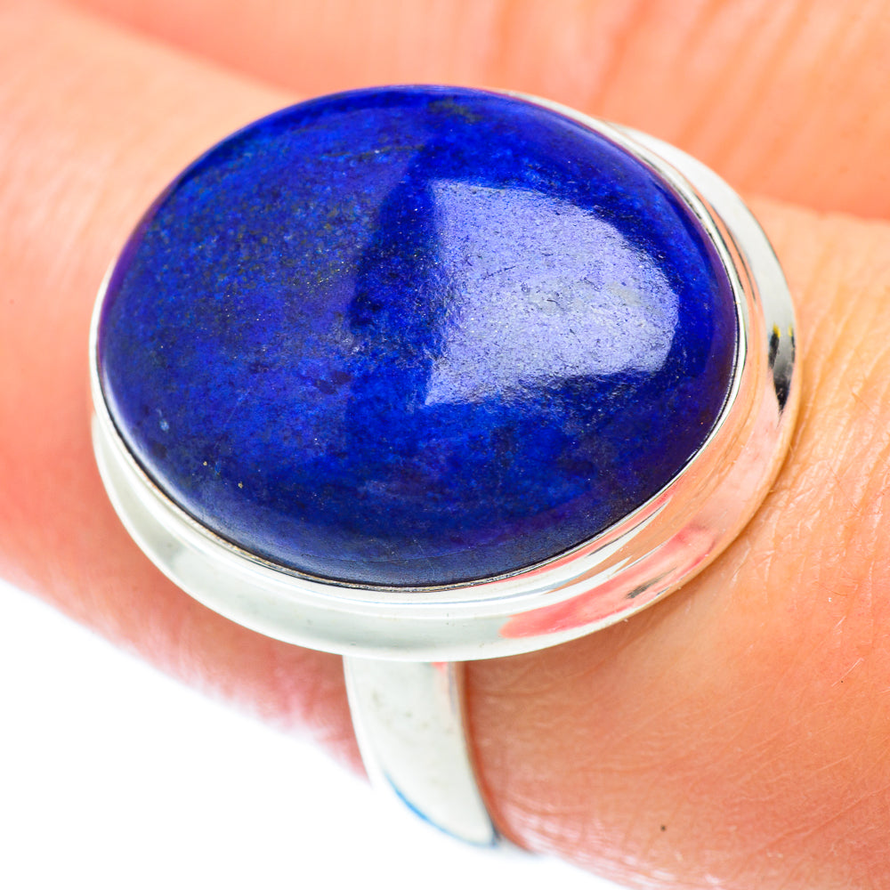Lapis Lazuli Rings handcrafted by Anasilvercos - RING53265