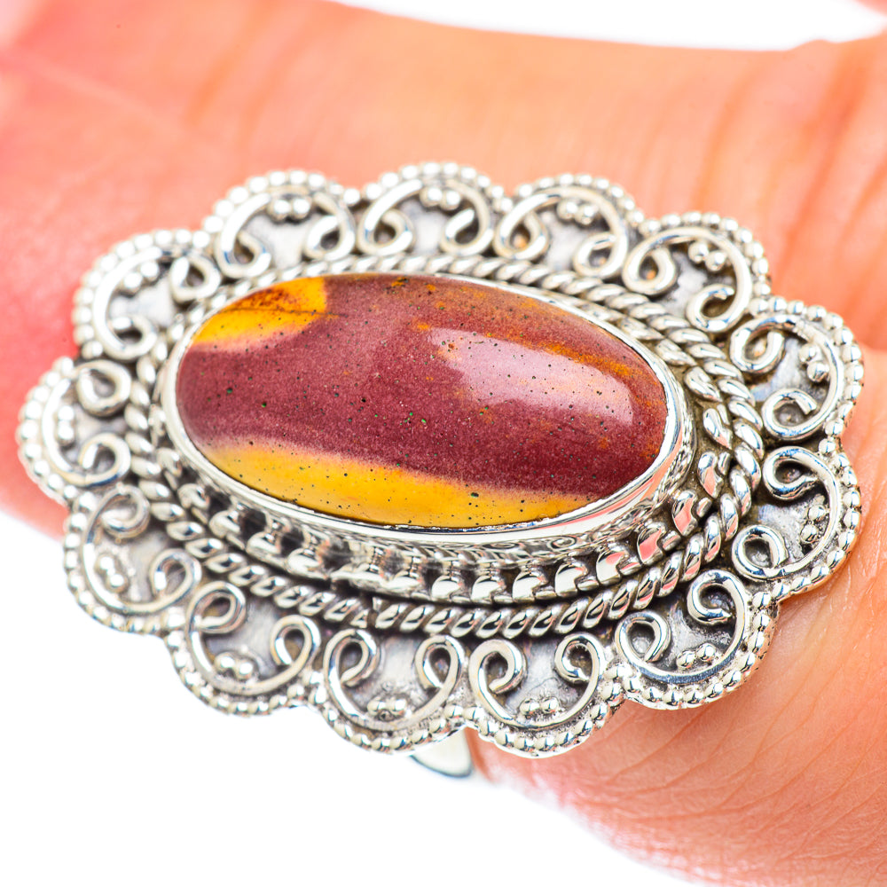 Mookaite Rings handcrafted by Anasilvercos - RING53292