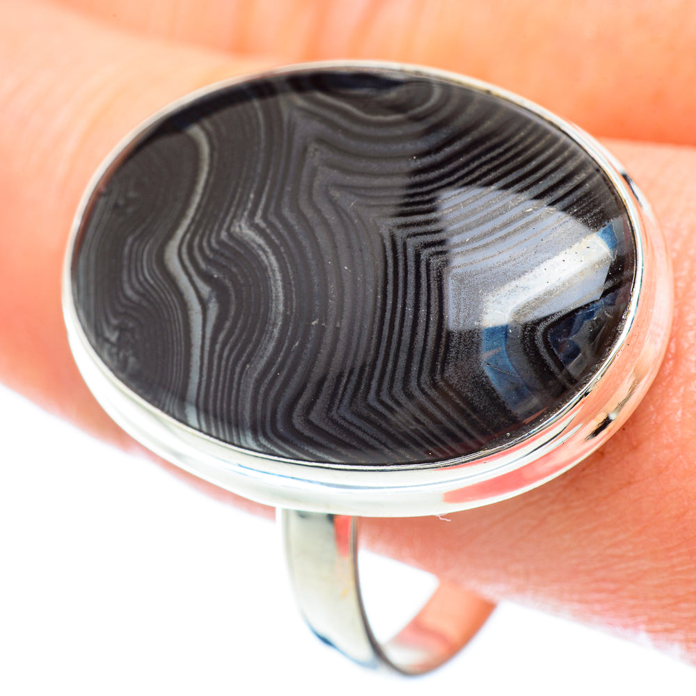 Psilomelane Rings handcrafted by Anasilvercos - RING53310