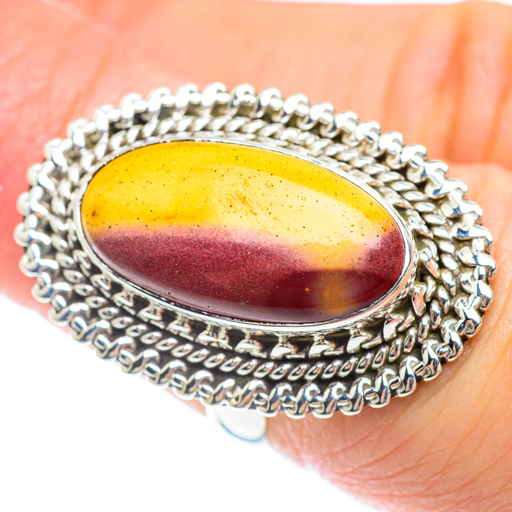 Mookaite Rings handcrafted by Anasilvercos - RING53332