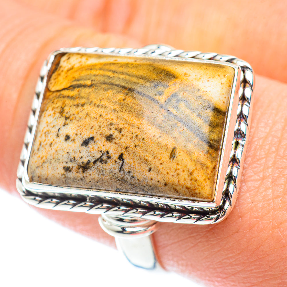 Picture Jasper Rings handcrafted by Anasilvercos - RING53333