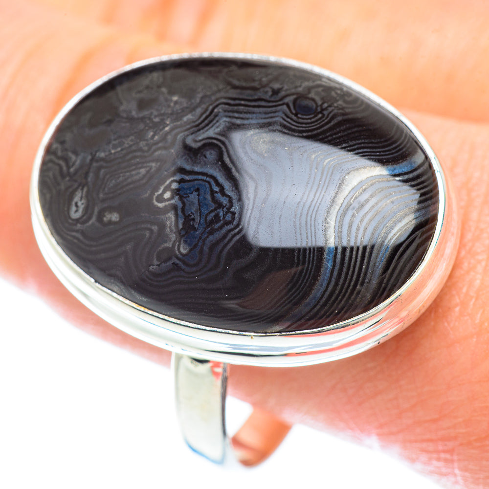 Psilomelane Rings handcrafted by Anasilvercos - RING53344