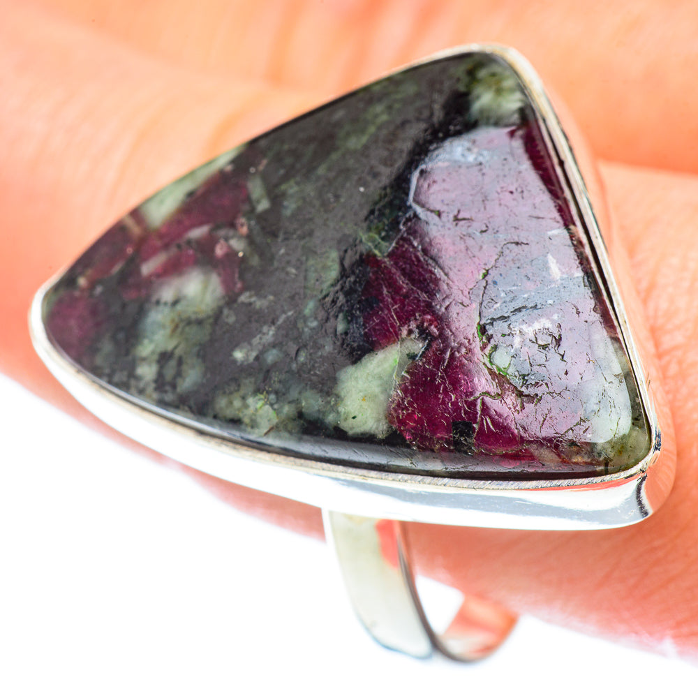 Russian Eudialyte Rings handcrafted by Anasilvercos - RING53355