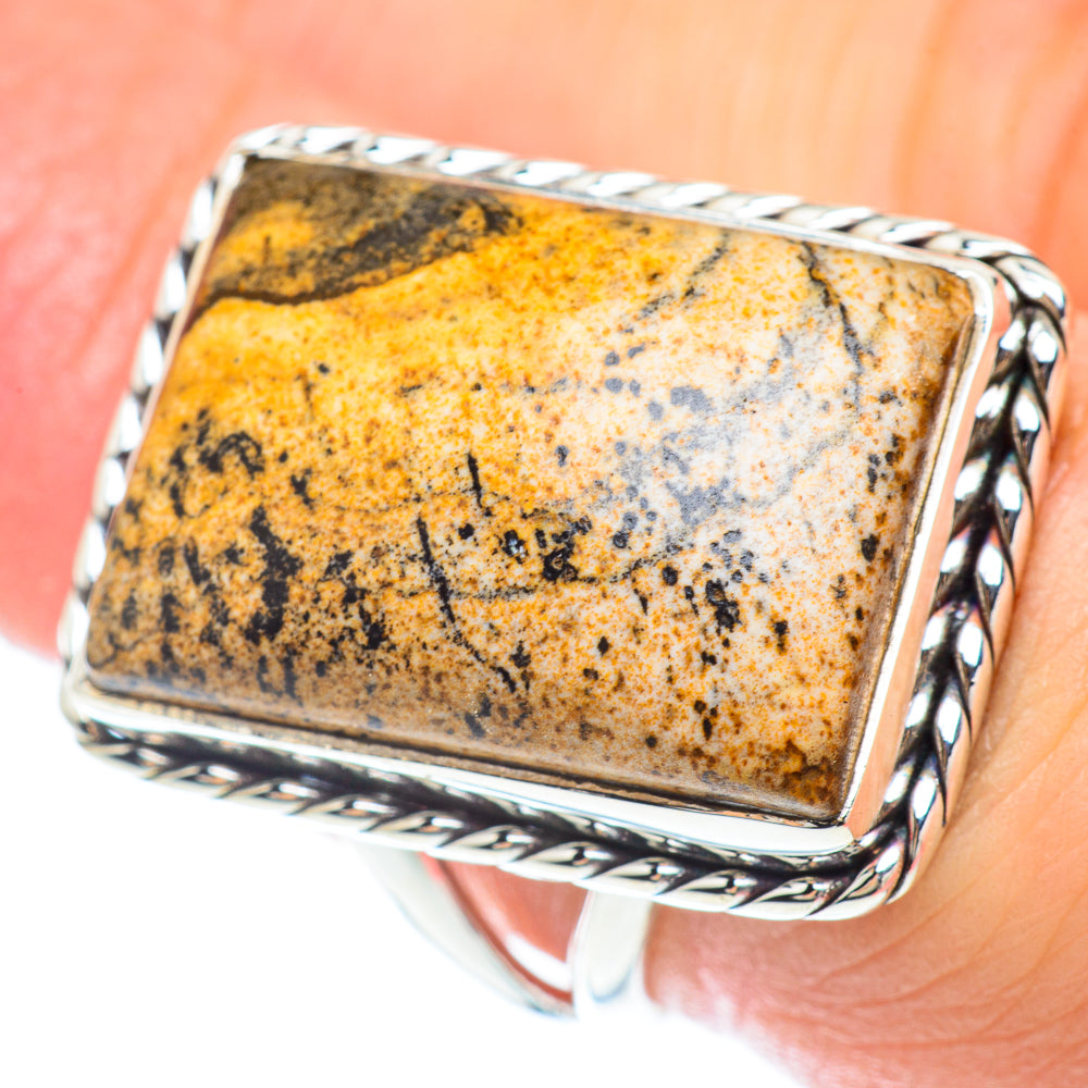 Picture Jasper Rings handcrafted by Anasilvercos - RING53372