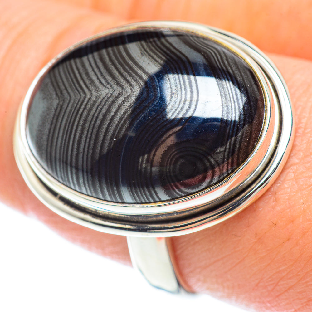 Psilomelane Rings handcrafted by Anasilvercos - RING53379