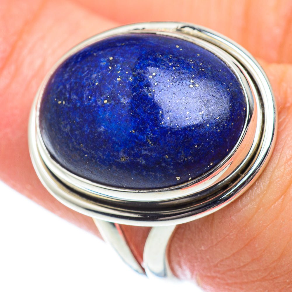 Lapis Lazuli Rings handcrafted by Anasilvercos - RING53511
