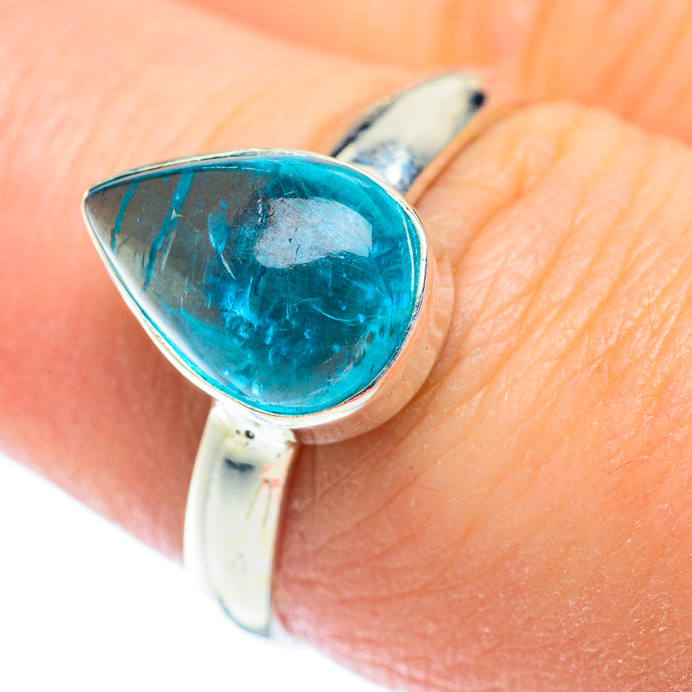 Apatite Rings handcrafted by Anasilvercos - RING53513