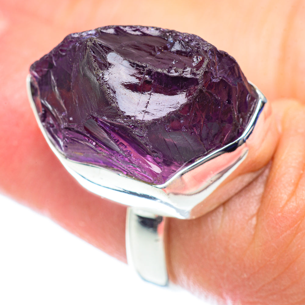 Amethyst Rings handcrafted by Anasilvercos - RING53617