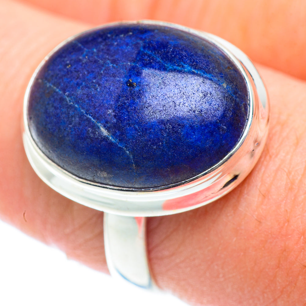 Sodalite Rings handcrafted by Anasilvercos - RING53675