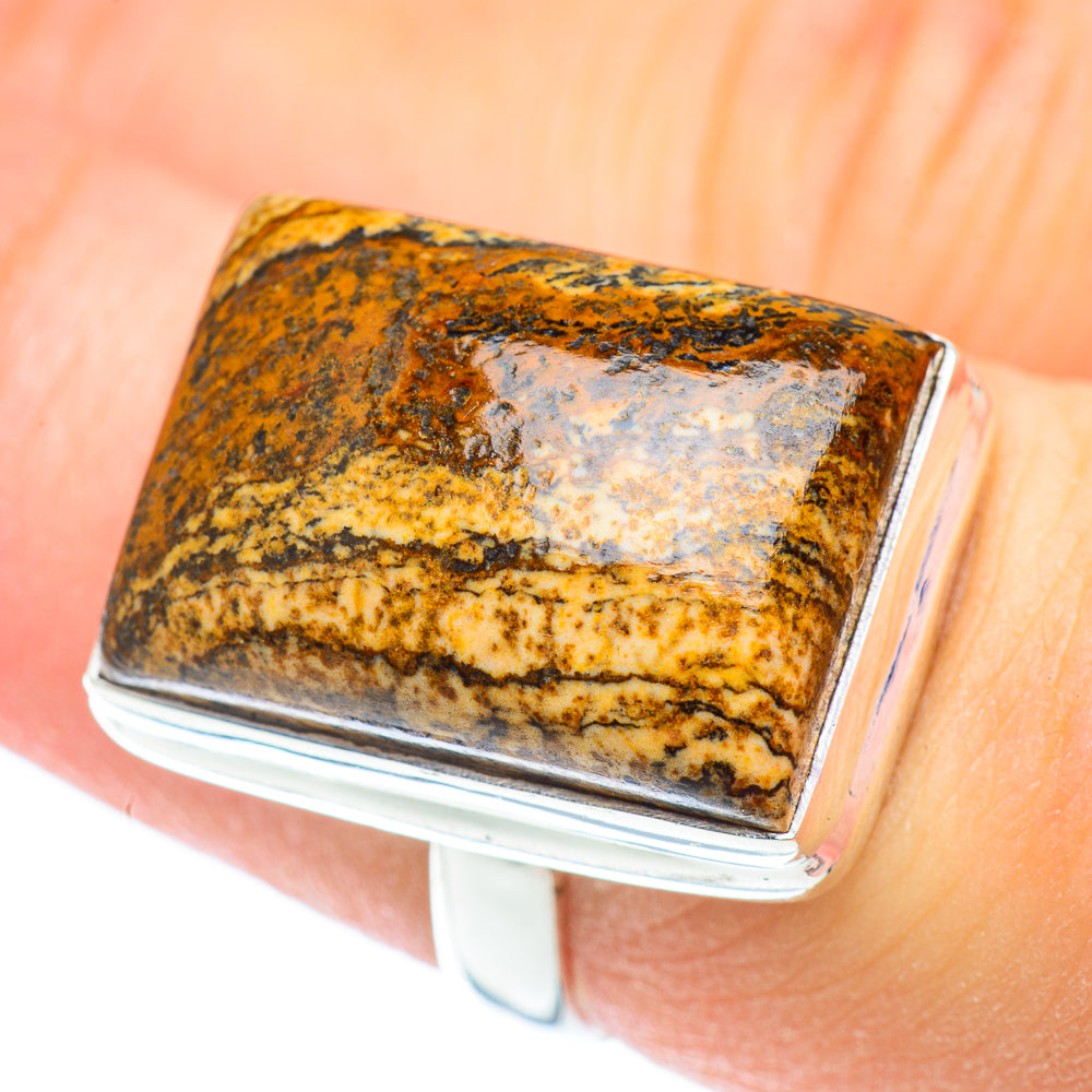 Picture Jasper Rings handcrafted by Anasilvercos - RING53693
