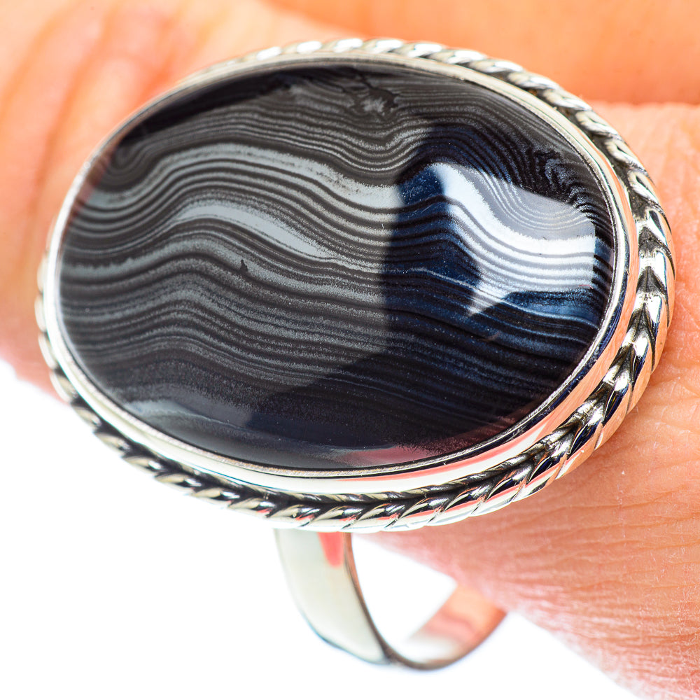 Psilomelane Rings handcrafted by Anasilvercos - RING53711