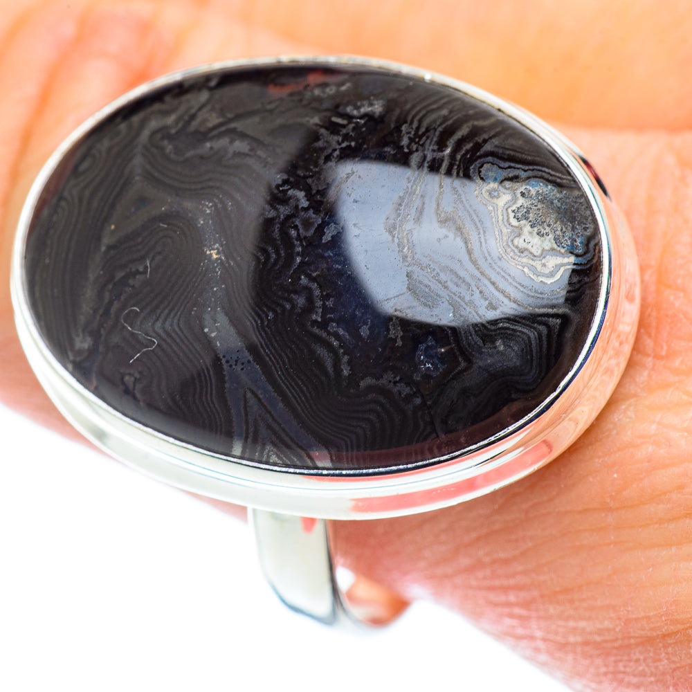 Psilomelane Rings handcrafted by Anasilvercos - RING53713