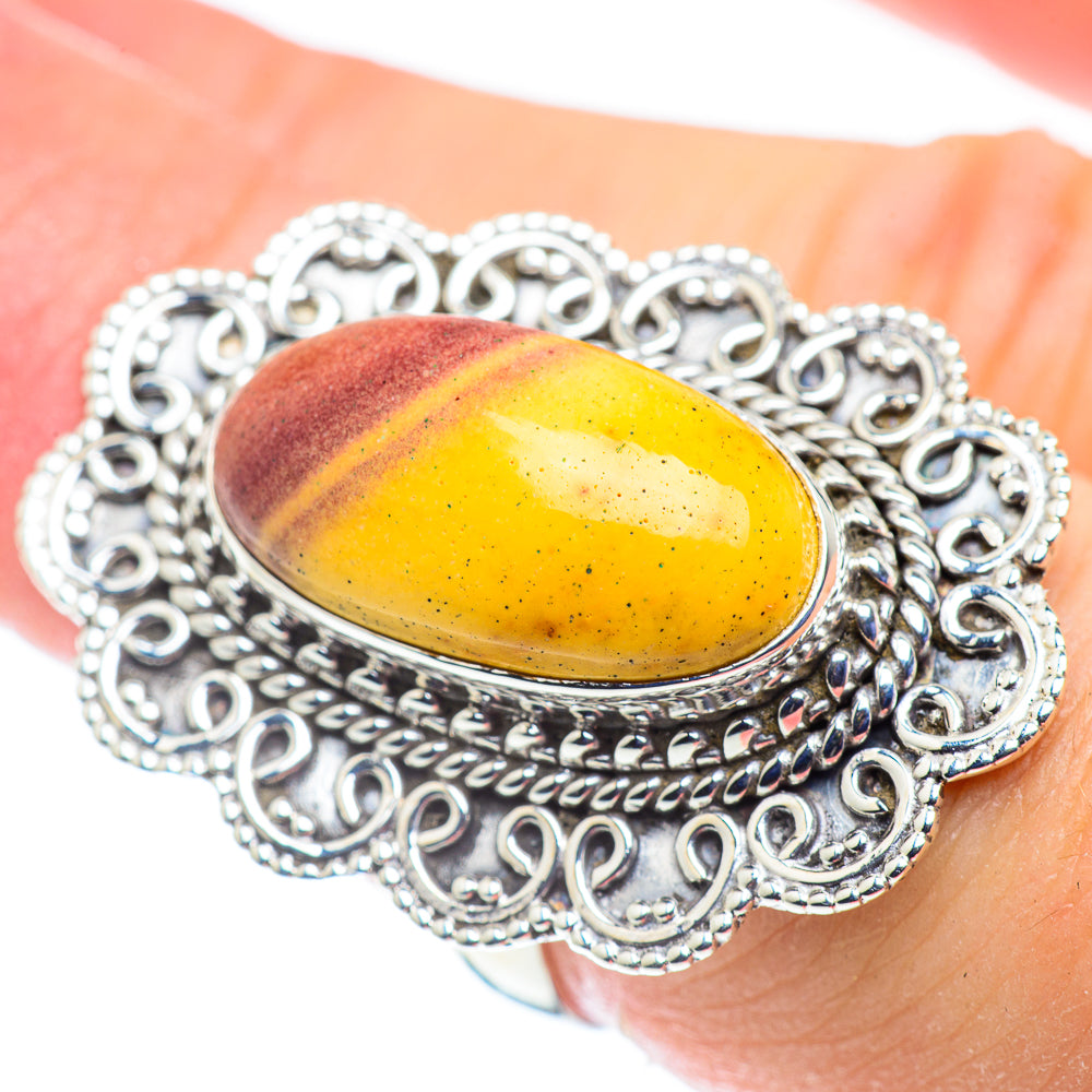 Mookaite Rings handcrafted by Anasilvercos - RING53737