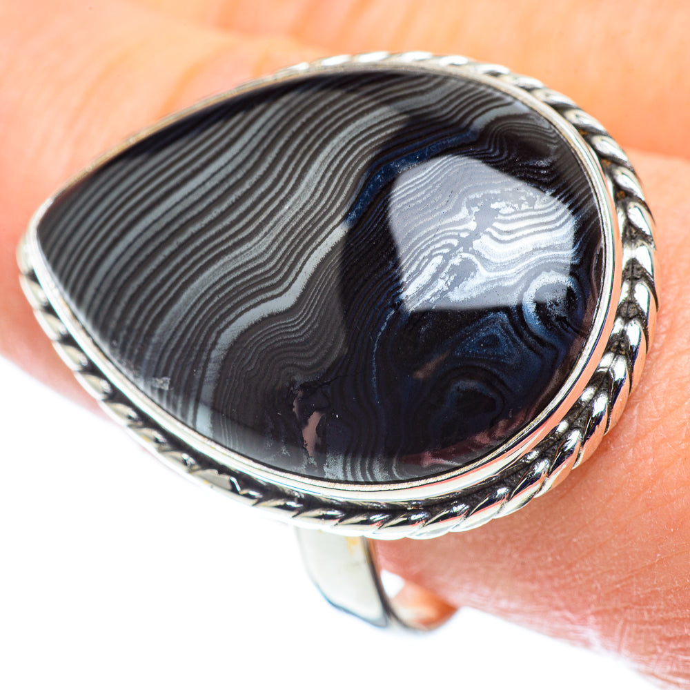 Psilomelane Rings handcrafted by Anasilvercos - RING53749