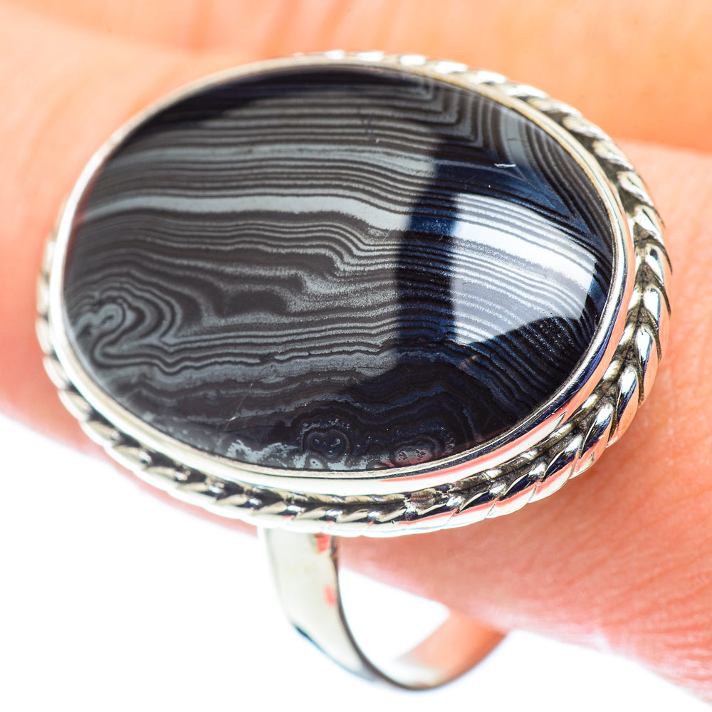 Psilomelane Rings handcrafted by Anasilvercos - RING53754